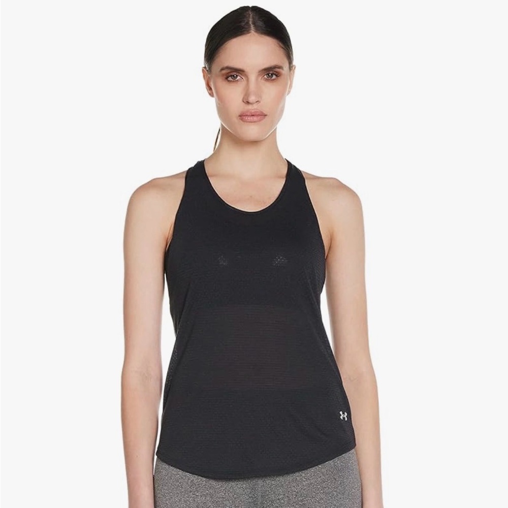 Under Armour Women's Streaker Tank Top - Black